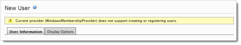 Membership providers in EPiServer CMS 6 Membership providers in EPiServer CMS 6