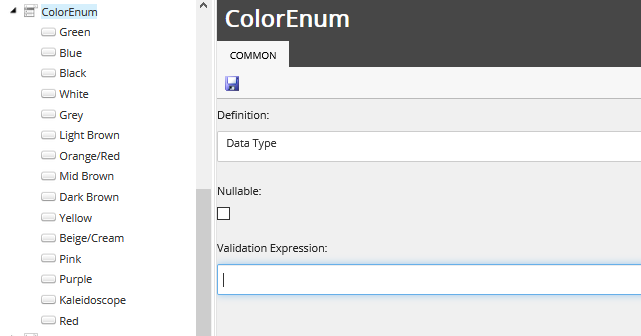 colour enum