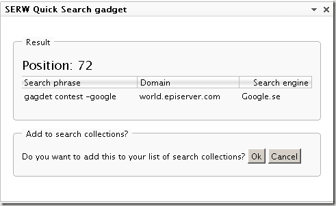 SerwQuickSearchResultExample